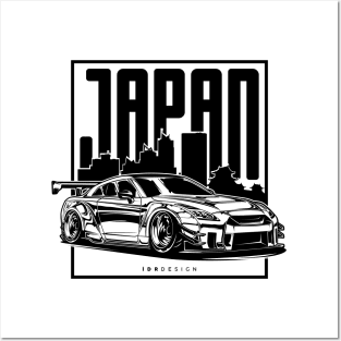 Nissan GTR R35 Posters and Art